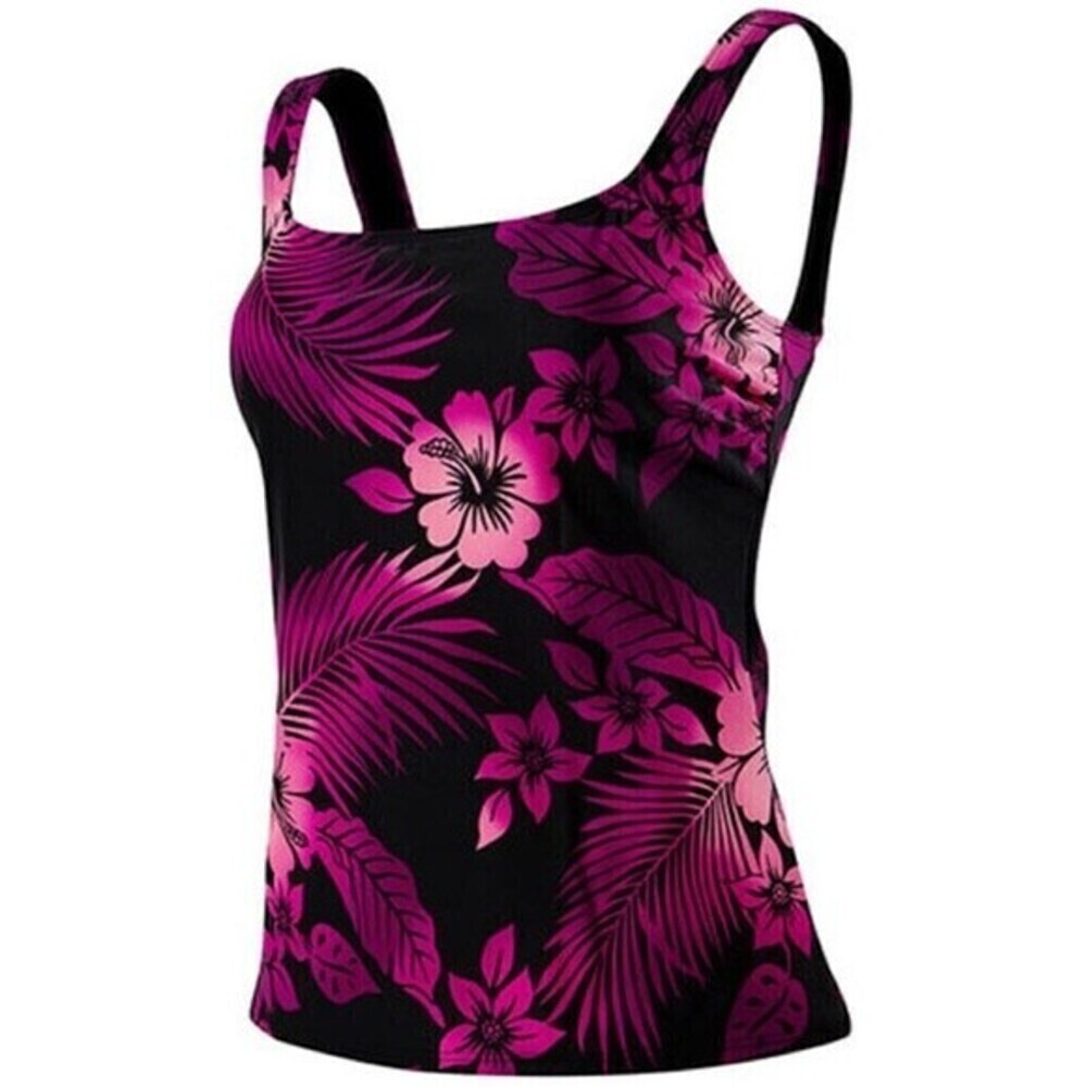TYR women’s Hawaiian nets Aqua TNKI Pink Size 8.